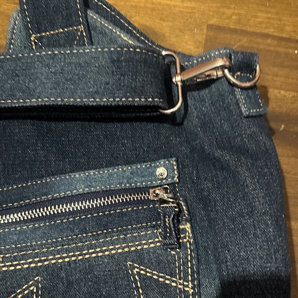 True Religion Dark Blue Denim Shoulder Bag - Picture 4 of 4